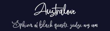 Australove by Garisman Studio — Script Handwritten Font — thumbnail 2