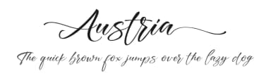 Austria by Debut Studio — Script Handwritten Font — thumbnail 1