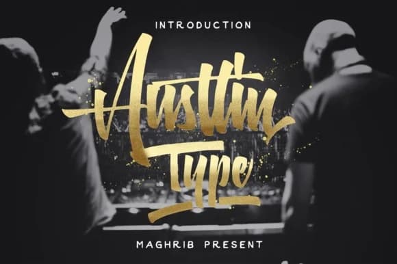 Austtin Font by maghrib — Script Handwritten Font