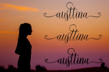 Austtina Font by supotype — Script Handwritten Font — thumbnail 3