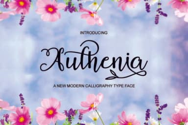 Authenia Font by Bal Studio — Script Handwritten Font — thumbnail 1