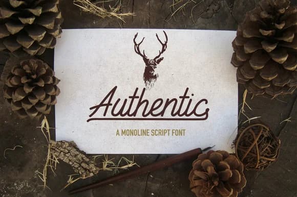 Authentic Font by Jokiranta — Script Handwritten Font