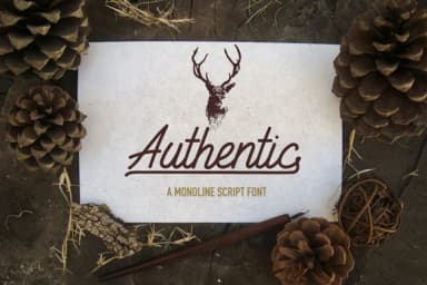 Authentic Font by Jokiranta — Script Handwritten Font — thumbnail 1