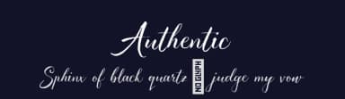 Authentic by Silverdav Studio — Script Handwritten Font — thumbnail 2