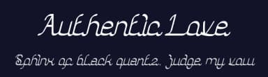 Authentic Love by weknow — Script Handwritten Font — thumbnail 2