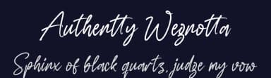 Authentty Wegnotta by Integritype Studio — Script Handwritten Font — thumbnail 2