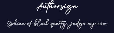 Authorsign by RantautypeStudio — Script Handwritten Font — thumbnail 2