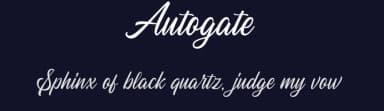 Autogate by Letterhend Studio — Script Handwritten Font — thumbnail 2
