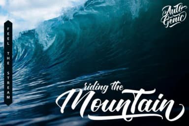 Autogenic Font by Vunira — Script Handwritten Font — thumbnail 2