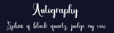 Autography by Inermedia Studio — Script Handwritten Font — thumbnail 2
