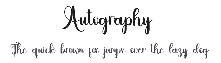Autography by Inermedia Studio — Script Handwritten Font