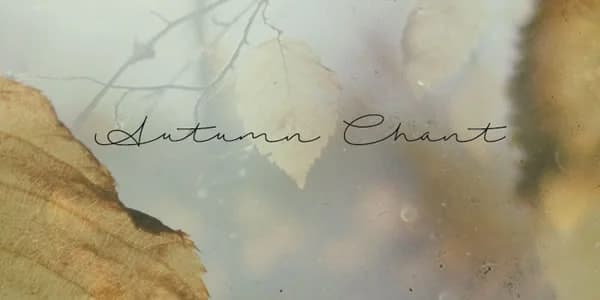 Autumn Chant Font by Roland Hüse Design — Script Handwritten Font