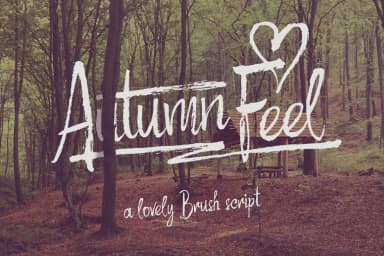 Autumn Feel Font by Gleb Guralnyk — Script Handwritten Font — thumbnail 1