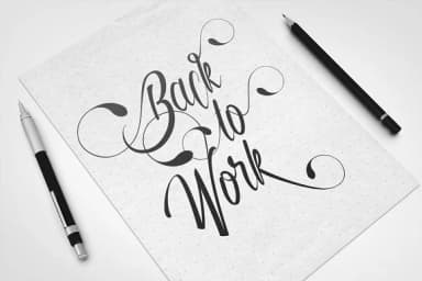 Autumn Flower Font by Thirtypath — Script Handwritten Font — thumbnail 3