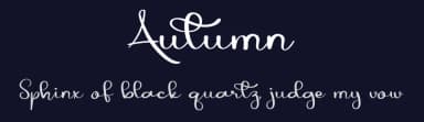 Autumn by Erik Studio — Script Handwritten Font — thumbnail 2