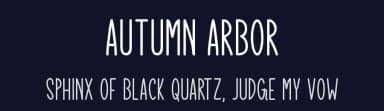 Autumn Arbor by Md Shohail Bhuian — Script Handwritten Font — thumbnail 2