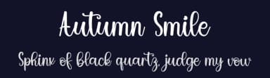 Autumn Smile by PiPi Creative STUDIO — Script Handwritten Font — thumbnail 2