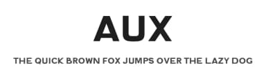 Aux by Peck — Sans Serif Font — thumbnail 1