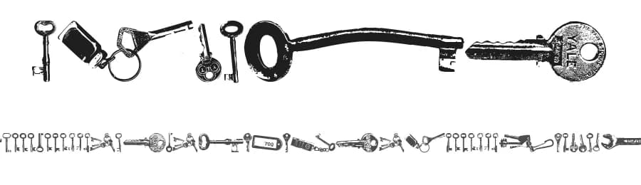 Avain by Juha Korhonen — Dingbats Font