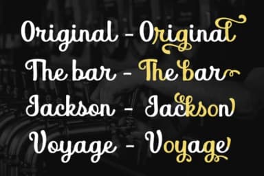 Avangard Font by Pasha Larin — Script Handwritten Font — thumbnail 3