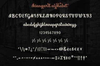 Avangard Font by Pasha Larin — Script Handwritten Font — thumbnail 9
