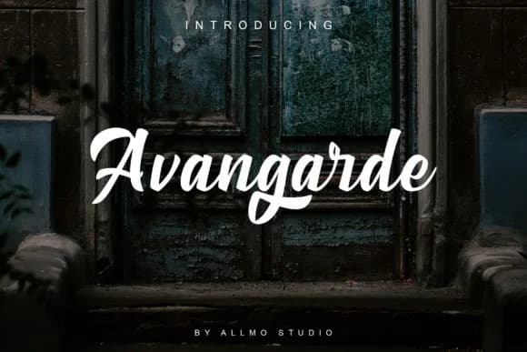 Avangarde Font by AllmoStudio — Script Handwritten Font
