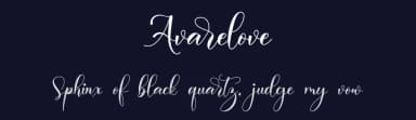 Avarelove by FatmaStudio — Script Handwritten Font — thumbnail 2
