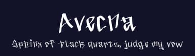 Avecna by Dhabee Studio — Script Handwritten Font — thumbnail 2