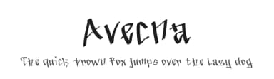 Avecna by Dhabee Studio — Script Handwritten Font — thumbnail 1