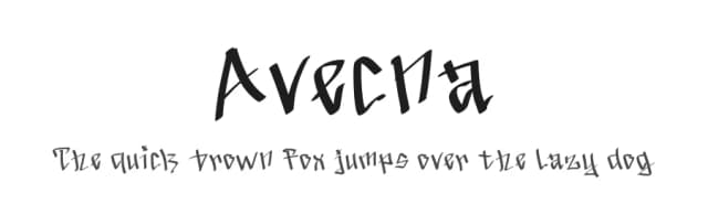Avecna by Dhabee Studio — Script Handwritten Font
