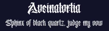 Aveinatortia by ilhamtaro — Script Handwritten Font — thumbnail 2