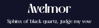 Avelmor by Muksal Creative — Sans Serif Font — thumbnail 2