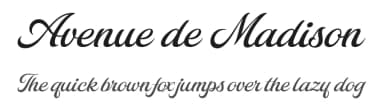 Avenue de Madison by Cat.B — Script Handwritten Font — thumbnail 1