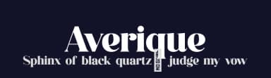 Averique by VPcreativeshop — Serif Font — thumbnail 2