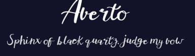 Averto by Alter Type Robi Wahyudi — Script Handwritten Font — thumbnail 2