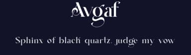 Avgaf by vroz studio — Sans Serif Font — thumbnail 2