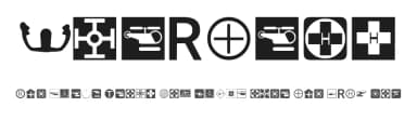 Aviation by Glyphcraft — Dingbats Font — thumbnail 1
