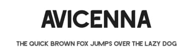 Avicenna by MJB Letters — Sans Serif Font — thumbnail 1