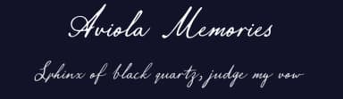Aviola Memories by Letterhend Studio — Script Handwritten Font — thumbnail 2