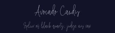 Avocado Candy by Balpirick Studio — Script Handwritten Font — thumbnail 2