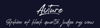 Avture by Khurasan — Script Handwritten Font — thumbnail 2