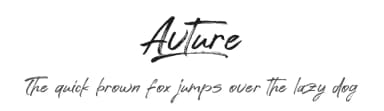 Avture by Khurasan — Script Handwritten Font — thumbnail 1