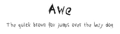 Awe by dawnland — Script Handwritten Font — thumbnail 1