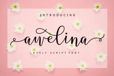 Awelina Script Font by supotype — Script Handwritten Font — thumbnail 1