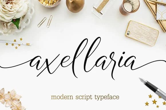 Axellaria Font by Byuly Ayika — Script Handwritten Font