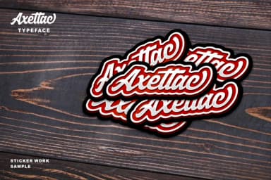 Axettac Font by Subqi Std — Script Handwritten Font — thumbnail 8