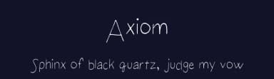 Axiom by Samah Quadri — Script Handwritten Font — thumbnail 2