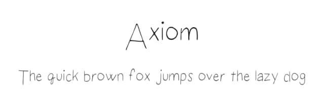 Axiom by Samah Quadri — Script Handwritten Font
