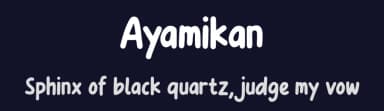 Ayamikan by Fontoast Studio — Script Handwritten Font — thumbnail 2