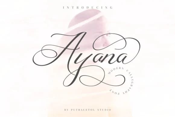 Ayana Font by putracetol — Script Handwritten Font